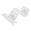 18inch Double Strip Quilting Ruler 60 Degree Diamond Quilt Ruler