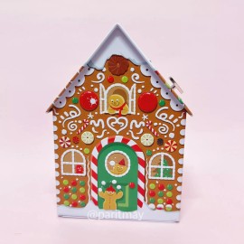 Marks And Spencer M&S Wind Up Musical Gingerbread House Tin Box 4.1 0z (NIB)