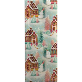 Jillson & Roberts Printed Christmas Gift Tissue 20" x 30", Gingerbread Dreams (48 Sheets)