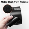 Arespark Matte Black Vinyl Wrap, Self-Adhesive Matte Vinyl Tape for