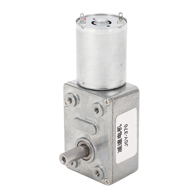 Gear Motor 4‑25kg·cm 12mm Shaft Self Locking Reversible DC 24V