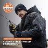 RefrigiWear ComfortGuard Service Jacket - Insulated Denim Hooded Work Jacket