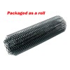 Modengzhe 40 x 13 inch Car Grill Mesh Sheet, Black