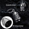 PEVRUAY Guardian Bell Motorcycle Bell, Bicycle Bell, Stainless Steel Motorcycle