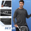 Long Sleeve Shirts for Men - Dry Fit Moisture Wicking