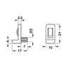 12 pcs x Hafele Glass Shelf Supports Pegs for 6mm