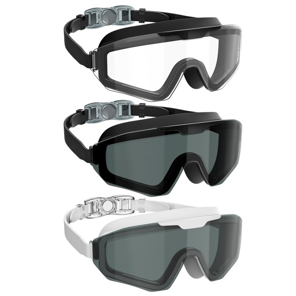 NSSIW Goggles Swimming Adult Swim-Goggles: No Leak with UV400 Protection
