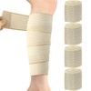 TecquorA Elastic Calf Compression Bandage Sleeve,4PCS 180cm Leg Compression Sleeve