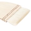 ZEONHEI 3 PCS 3 Inch Flat Hake Brushes, Soft Goat