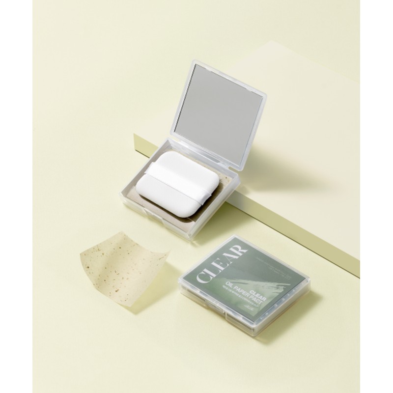 lir RIRE 4161868 Clear Oil Paper Pact + Add 1