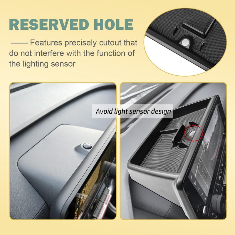 3PCS Center Console Organizer Set for 2024-2026 Toyota Grand Highlander
