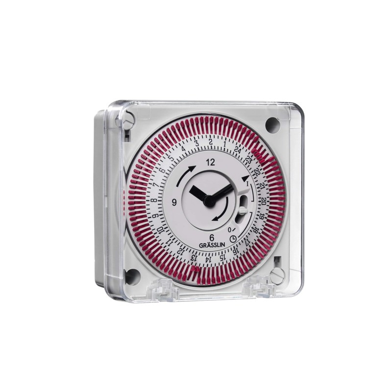 Grässlin tactic 211 E 02.79.1001.1 Analogue 1-Channel Timer for Surface-Mounted/Surface