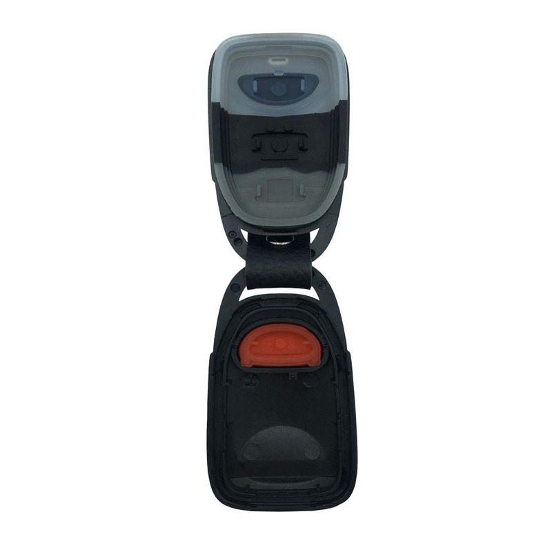 Keyless Entry Remote Key Fob Case with 4 Button Key