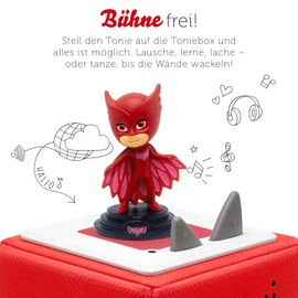tonies Audio Figure for Toniebox, PJ Masks - A Powerful Moon Problem, Audio Play for Children from 5 Years, Playing Time Approx. 86 Minutes