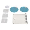 Anti Fog Shower Mirror Fogless Bathroom Shave Mirror Acrylic Shatterproof