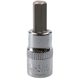 5/16" Hex Key Socket/Bit 3/8" Drive Imperial AF SAE 6 Sided Allen Key 48mm Cr-V