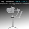 NICEYRIG Mounting Clamp for Zhiyun Crane 2S Gimbal Stabilizer Rod