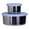 Ever Eco Stainless Steel Leakproof Snack Pods, Buttercup 2 Pack