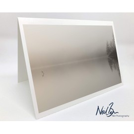 Neil Barr Misty Loch Ard - Scotland Greeting Card by Scottish Landscape Photographer Blank Inside