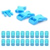 'Set of 20 3/8 Paracord Bracelet PLASTIC BUCKLE/CLIP Closure (Click),