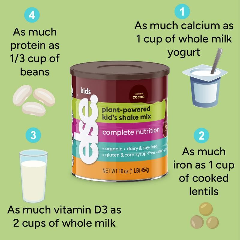 Else Nutrition, Plant-Based Complete Nutrition Drink Mix, Growth and Development