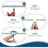 JFGDVW 2 Pcs Ceiling Hooks for Hanging Plants, Stainless Steel