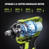 ‎Robustrue Cordless Impact Wrench 1/2 550Nm 2800RPM 2x4.0Ah Battery for