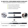 RUITOOL Carbide Wood Lathe Turning Tools Set with Bowl Sander,