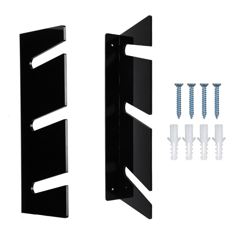 Skateboard Racks, Acrylic Wall Mount, 3-Layer Skateboard Holder, Snowboard Display