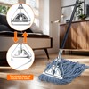 KeFanta 60" Metal Mop Handle Commercial Heavy Duty, Quick Change
