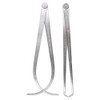 Yoohey 12" Stainless Steel Inside Outside Caliper Set Bent-Leg and