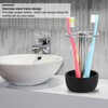 304 Stainless Steel Toothbrush Holder Punch Free Toothbrush Storage Rack
