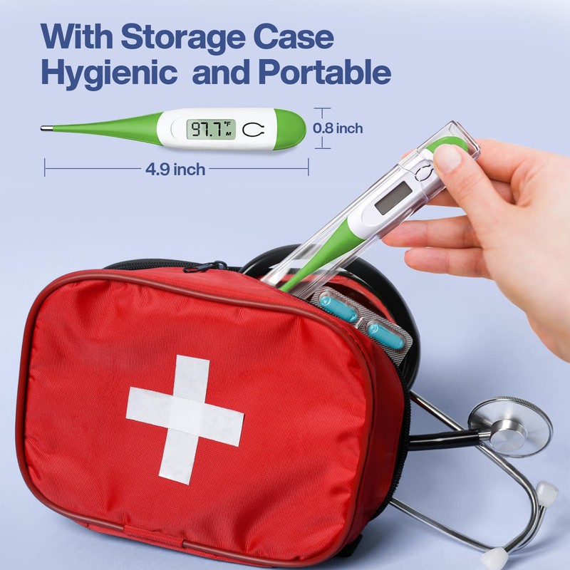 Boncare 10 Seconds Oral Thermometer for Adults and Kids -