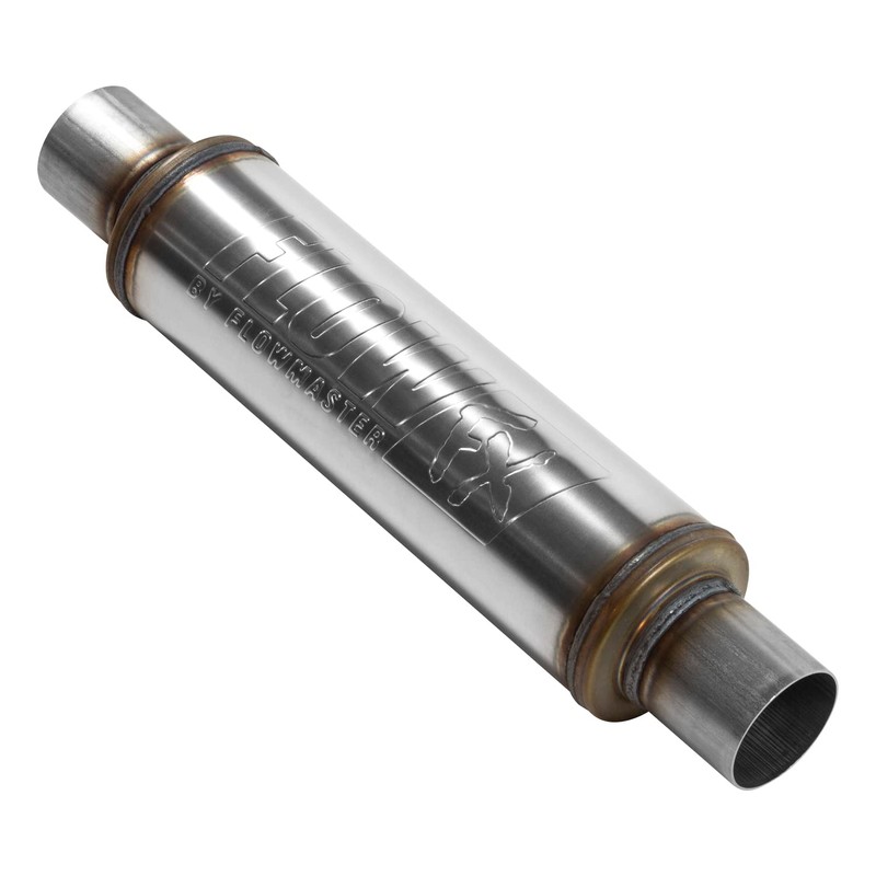 Flowmaster 71416 FlowFX Muffler 2.5" Inlet/Outlet - Round Body -