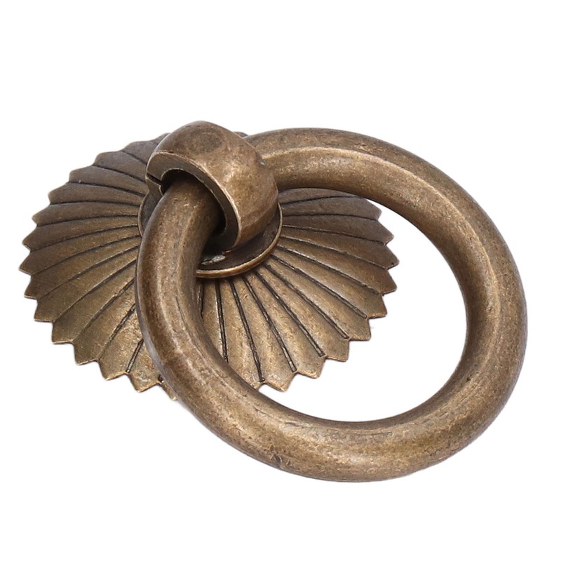 10Pcs Drawer Handles Premium Brass Durable Rustproof Vintage Style Antique