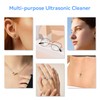 KUNPHY Ultrasonic Jewelry Cleaner, Jewelry Cleaner Machine 12oz 46KHz, Professional