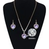 Giffor Luxury Jewelry Set Necklaces For Womens Crystal Necklace Earrings