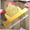WHAMVOX 50pcs Wedding Favor Boxes Hollow Craft Paper Candy Boxes