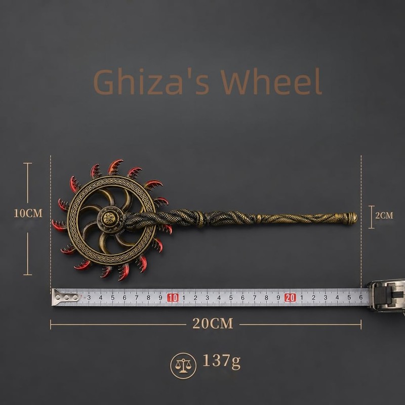 Superbuybox Game DLC Nightreign Ghiza's Wheel Martial Arts Ninja Weapon