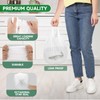 2.6 Gallon Compostable Small White Trash-Bags-Bathroom - Biodegradable Mini Garbage