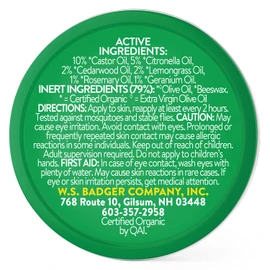 Badger Organic Protective Balm, 0.7 oz (21 g)