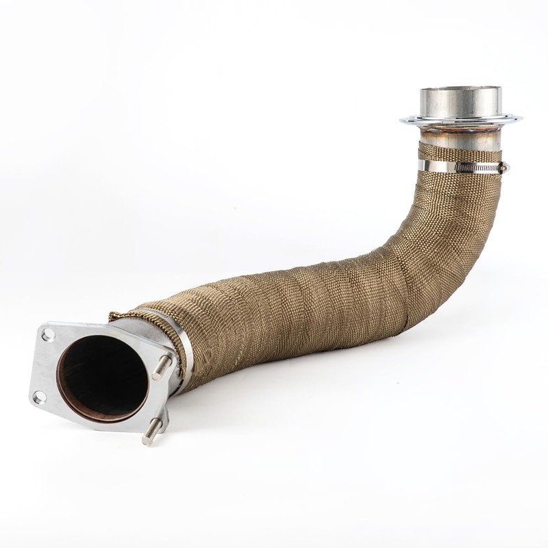 Kucaruce 1Pc Stainless Steel Exhaust Pipe for 2017-2025 Silverado Sierra
