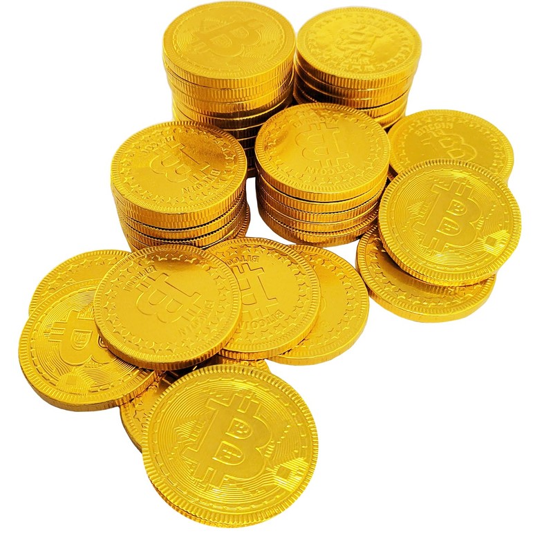 Original Vault Crypto Chocolate Coins, Made with Premium Belgian Chocolate,