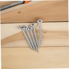 Kisangel 6pcs Stainless Steel Survey Markers Low Profile Ground Stakes