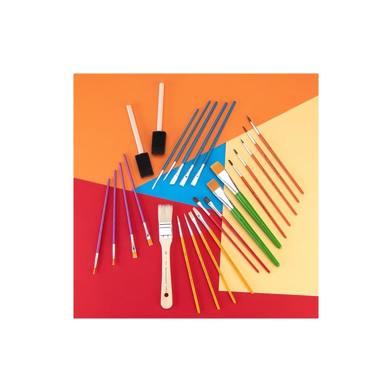 Royal Brush Langnickel 25-Piece Brush Value Pack, Assorted Sizes