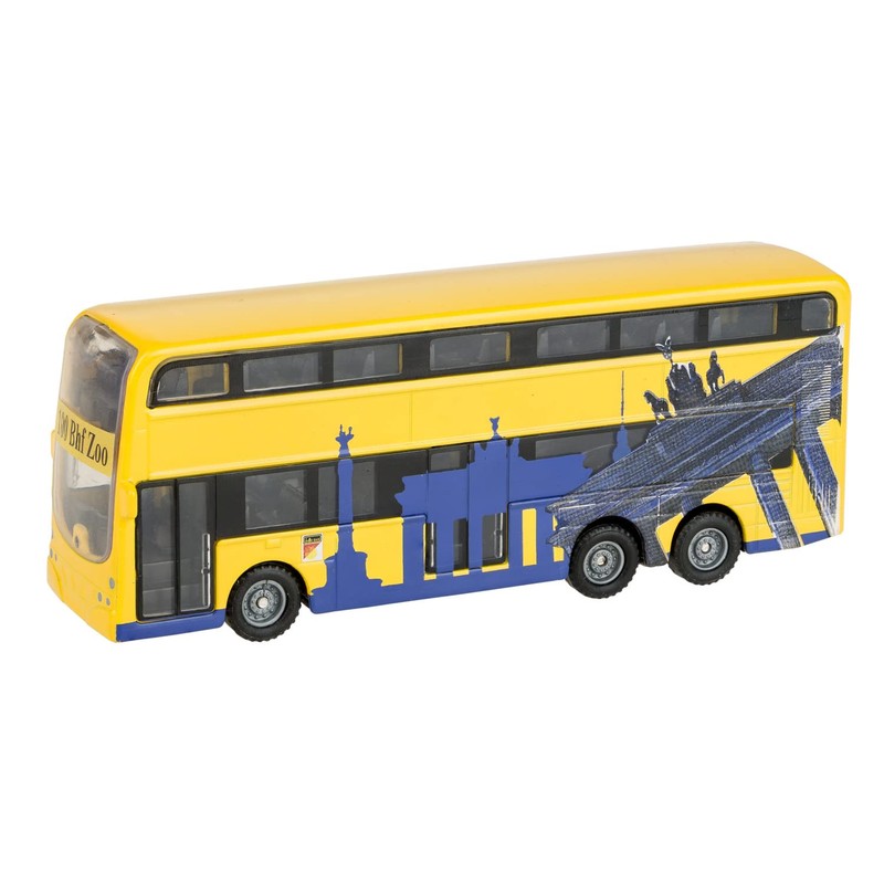 Idena Berlin Double Decker With Pull-Back Motor – 6 "