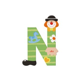 Sevi Trudi 81750 – Letter Clown N (Assorted Colours)