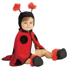 Rubie's Costume Co Rubies Caped Cuties, Lil Ladybug Infant Costume