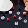 SUPERFINDINGS 48Pcs 3 Colors Safety Eyes Crochet Eyes 3D Clear