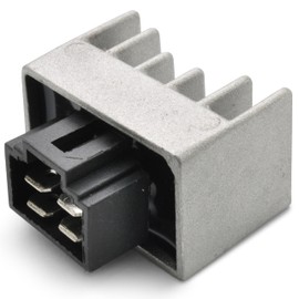 Easyboost Voltage Regulator 4-Pin for Scooter and Motorcycle 50 MBK Booster After 2004 Nitro Ovetto Yamaha DT TZR Beta 50 RR HM Rieju MRT SMX Sherco Peugeot Ludix Kisbee TKR Speedfight XPS SH671-12